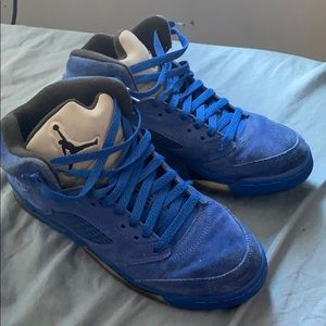 worn jordan 5s